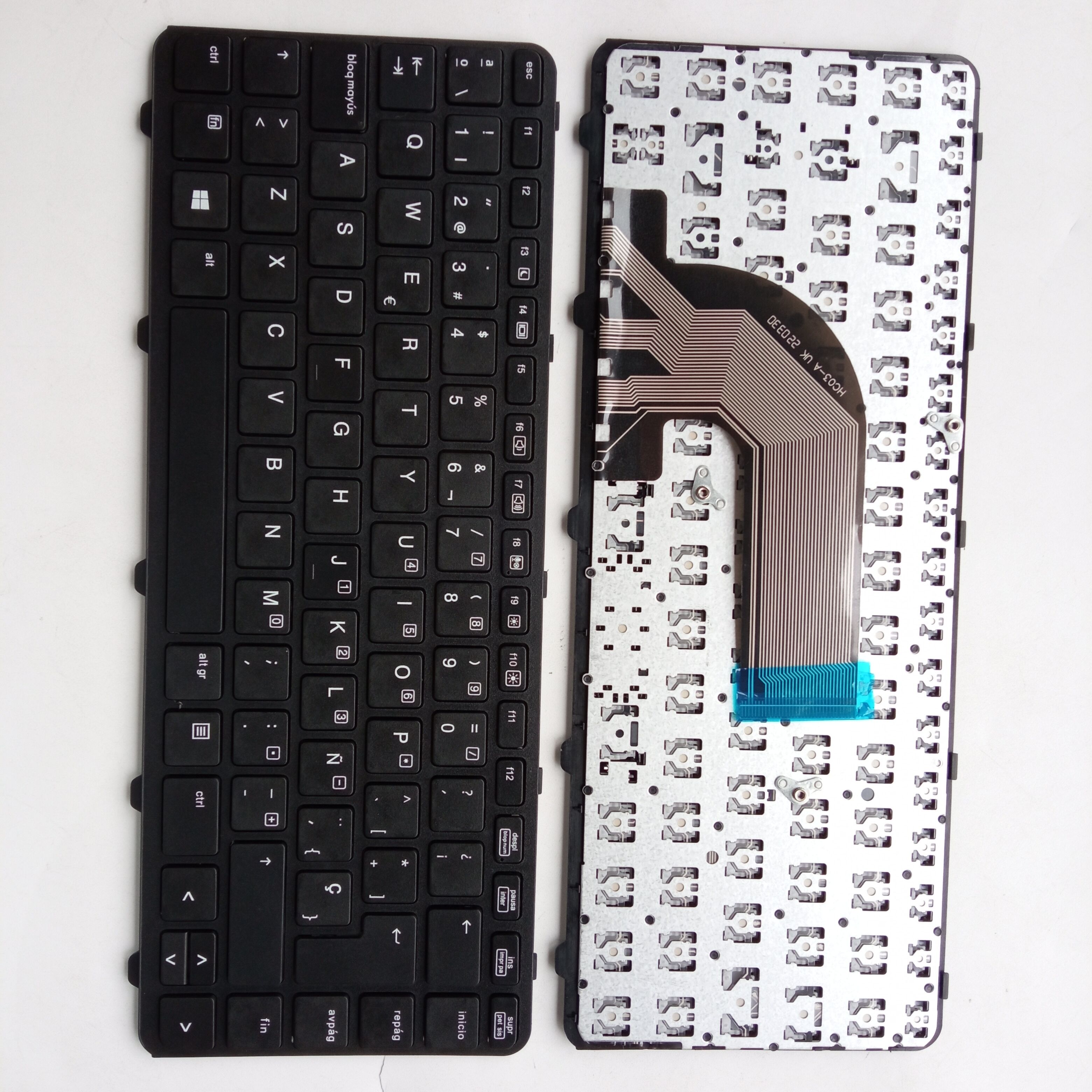 Picture of New Replacement Laptop Keyboard For HP 440G1/440G2/430G2/445G1/445G2 BLACK FRAME BLACK (OEM) SP Layout